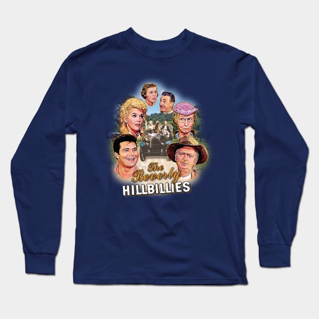 The Beverly Hillbillies Long Sleeve T-Shirt by armando1965